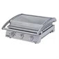 Roband Grill Station GSA810R with Ribbed Top Plate and Smooth Bottom Plate 8 Slice Capacity