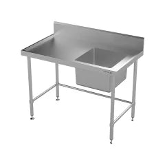 Modular Stainless Single Bowl Sink Bench