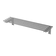 Modular Stainless Tubed Wall Shelf