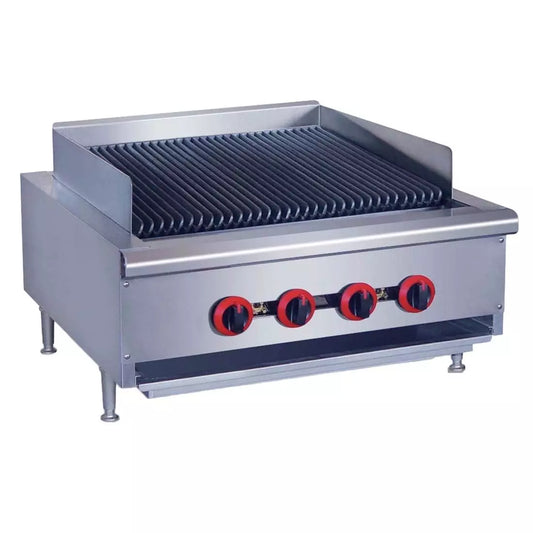 Gasmax LPG Gas 4 Burner Char Grill Top – QR-24ELPG