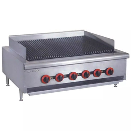 Gasmax LPG Gas 6 Burner Char Grill Top – QR-36ELPG