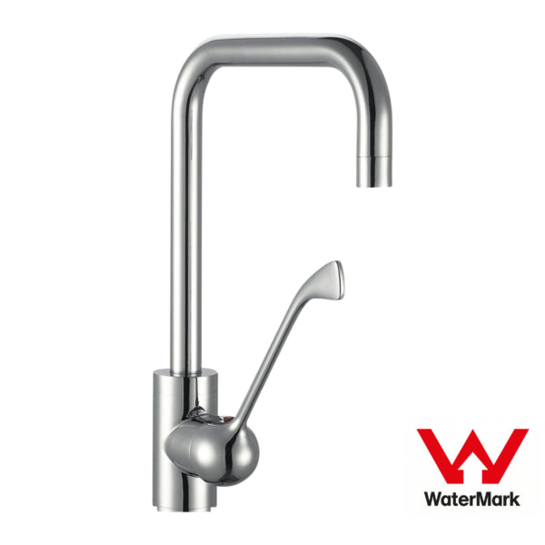 Sunmixer Deck Mounted Faucet with Wrist-Action Handle