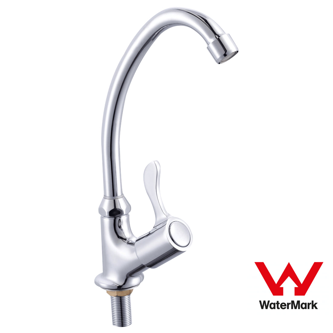 Sunmixer Wall Mounted Gooseneck Faucet with Front Handle