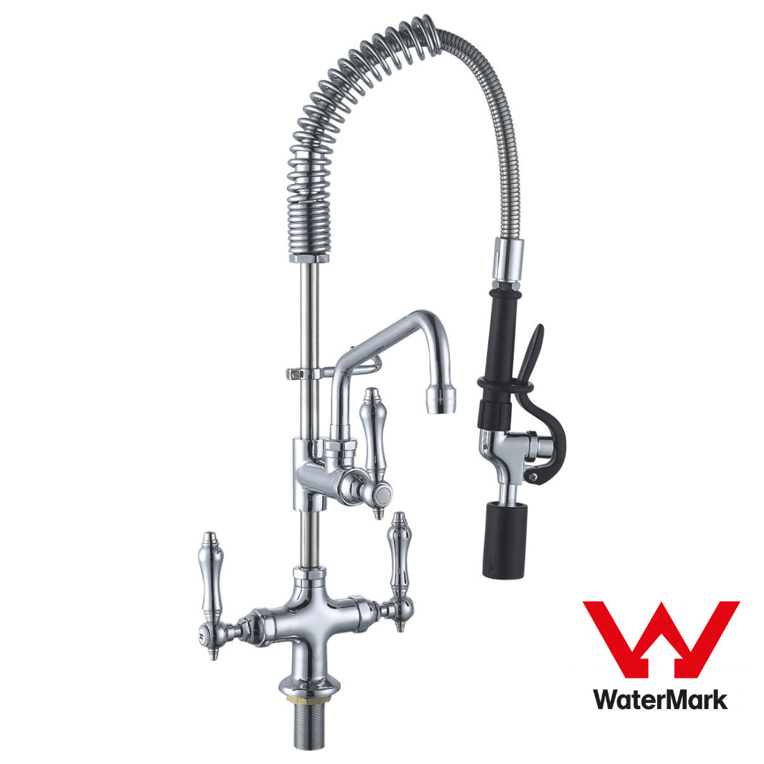 Sunmixer Pre Rinse Unit with Add-on Faucet and 152mm Swing Nozzle