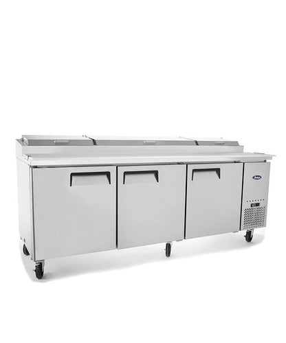 3 Door Pizza Prep Table Fridge - 2362mm - Hospo Direct NZ