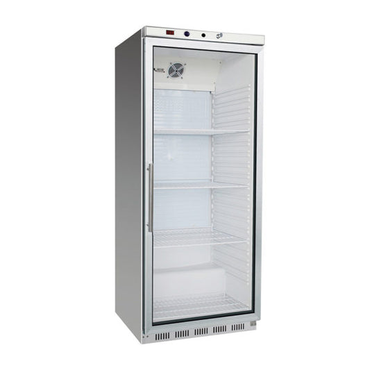 HR600G S/S Display Fridge with Glass Door by Hospo Direct NZ