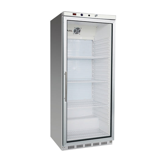 HR600G Stainless Steel Display Fridge with Glass Door from Hospo Direct NZ