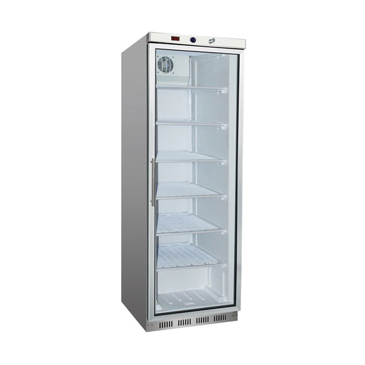 Stainless Steel Display Freezer with Glass Door - Hospo Direct NZ