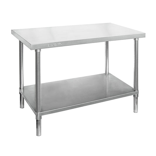 Work bench with undershelf 2400x600x900