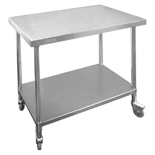 Mobile work bench with undershelf 1200x700x900