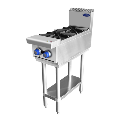 Hospo Direct 2 Burner Cook Top NG - Efficient and Stylish Cooking