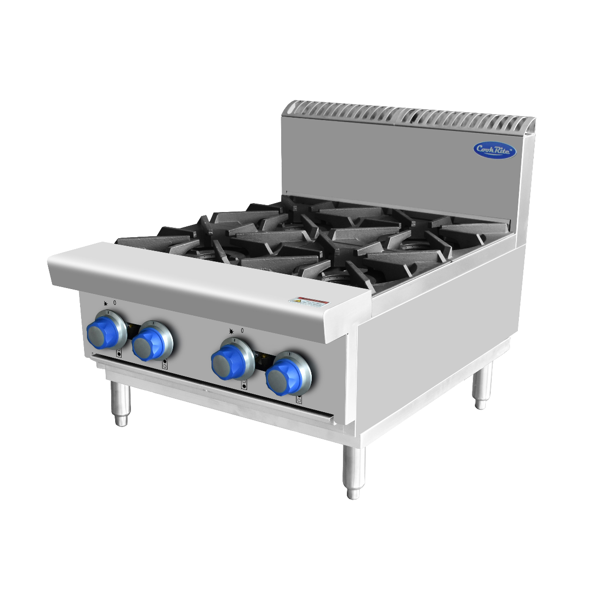 OPEN 4 BURNER COOK TOPS LPG AT80G4B-C-LPG