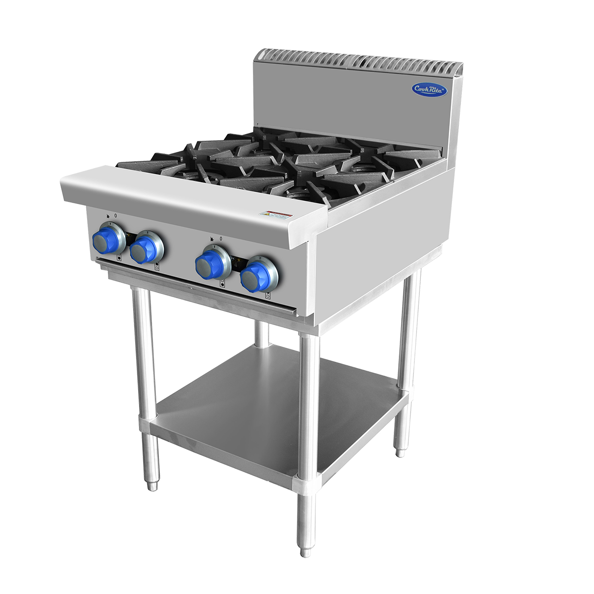 Gas Cooking 4 Burner Cook Top - LPG AT80G4B-F-LPG | Hospo Direct NZ
