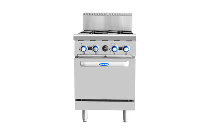 4 BURNERS WITH OVEN NG AT80G4B-O-NG - Hospo Direct