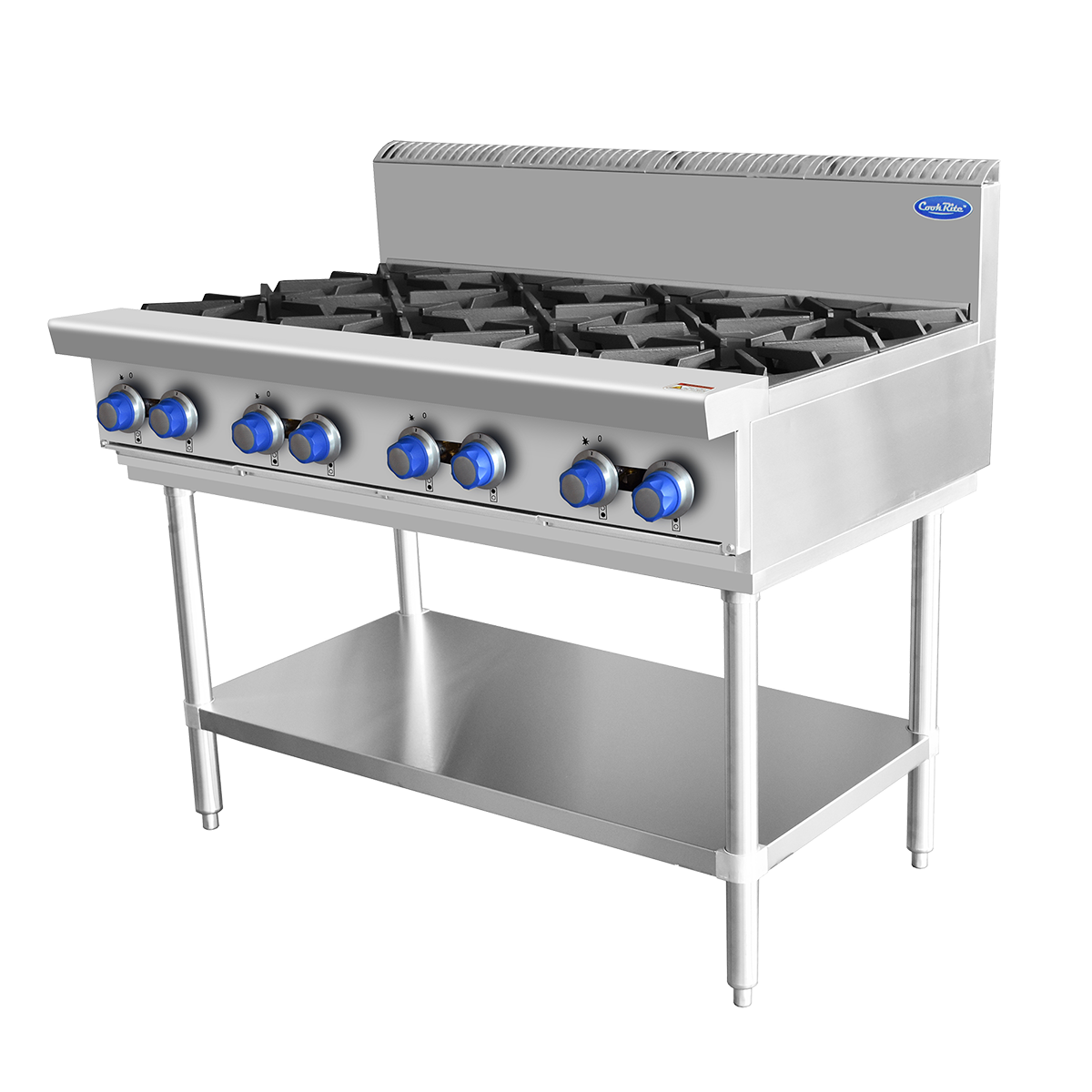 8 BURNER COOK TOP LPG AT80G8B-F-LPG - Hospo Direct