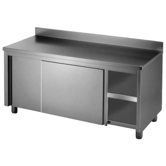 Kitchen Tidy Workbench Cabinet with Splashback