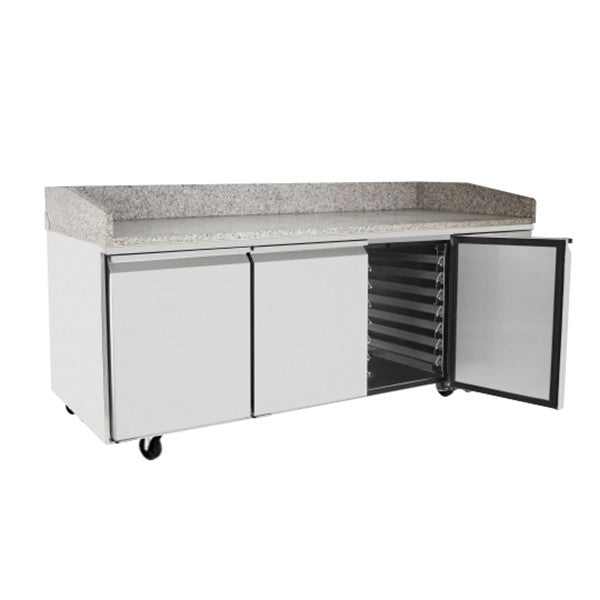 3 Door Pizza Table Fridge 2010mm - Hospo Direct NZ