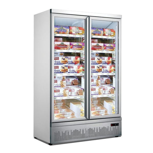Double Door Supermarket Freezer LG-1000GBMF - Hospo Direct NZ