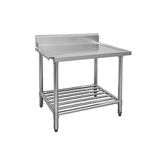 Premium Stainless Steel Dishwasher Bench Left Outlet