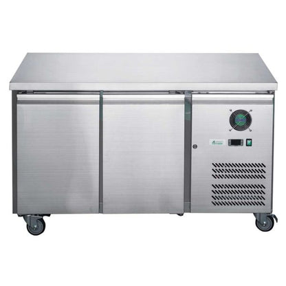 FED-X S/S Two Door Bench Fridge