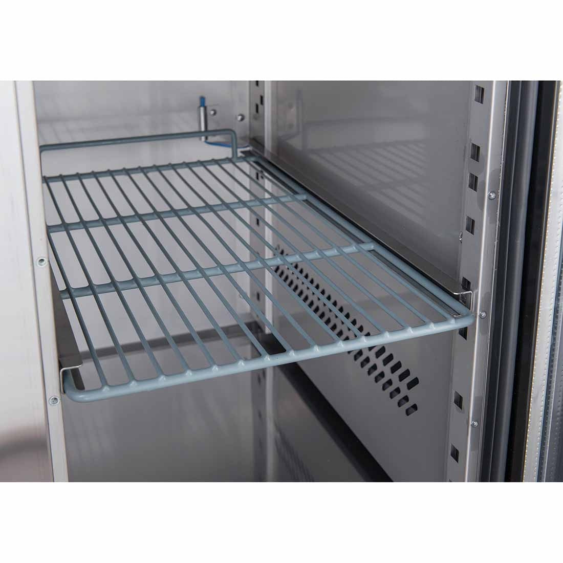 S/S Three Door Bench Fridge – XUB7C18S3V