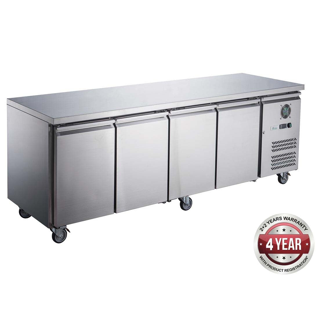 Premium FED-X S/S Four Door Bench Fridge